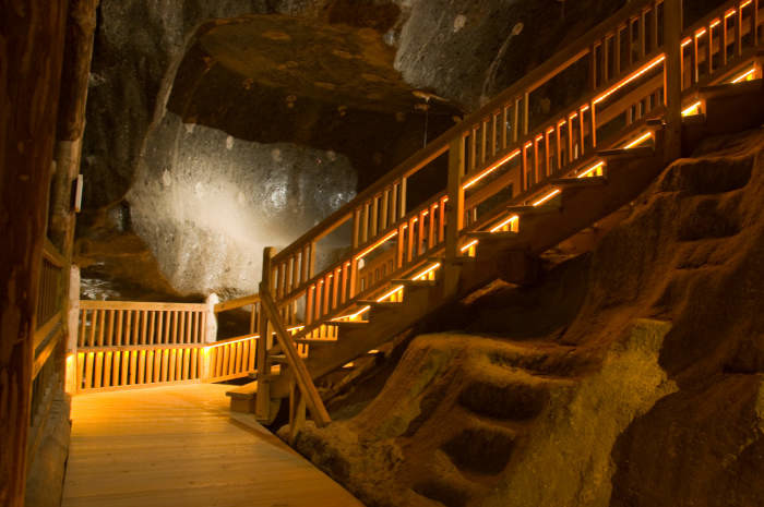Fragment Trasy Turystycznej w&nbsp;Kopalni Soli „Wieliczka”