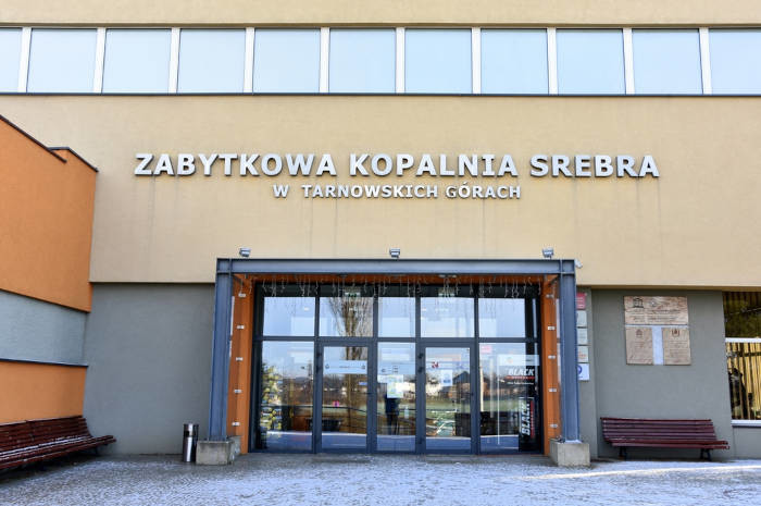 Wejście do Kopalni Srebra w Tarnowskich Górach