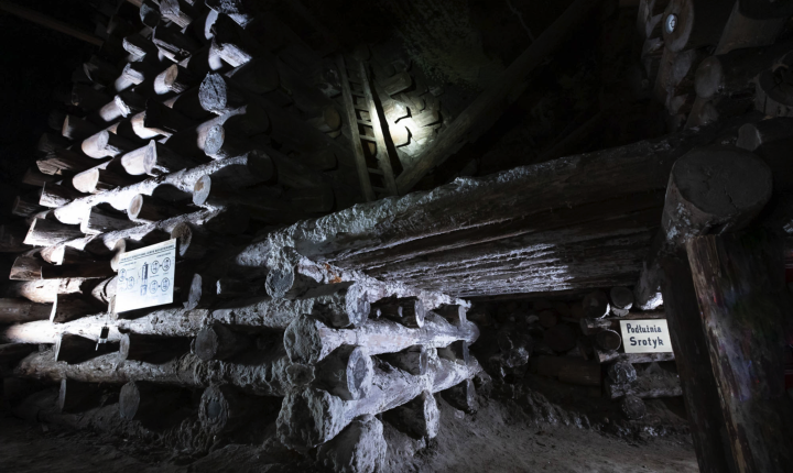 Περιοχή Miners Route στο αλατωρυχείο Βιελίτσκα